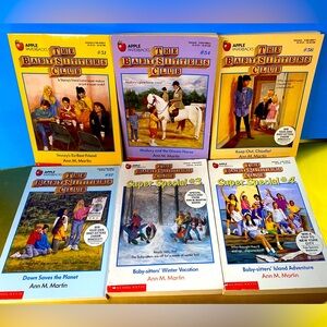 The Baby-Sitters Club Books Vintage 80’s- 90’s & Super Special Books  (6)Books